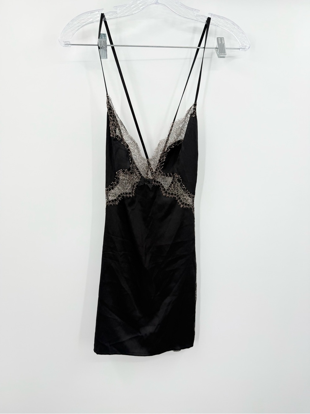 Victoria’s Secret Black Lace Slip Dress Women's Size Small